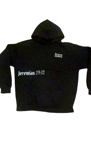 Premium Quality Jeremías 29:12 Hoodie